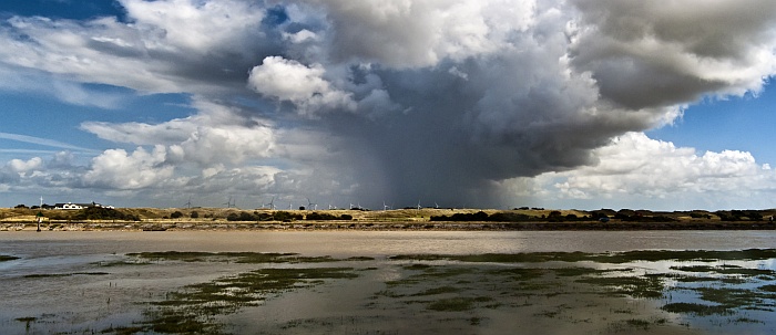 Cloud Burst near Rye Harbour